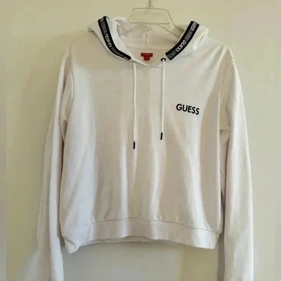 Guess Hoodie white L - Picture 2 of 6